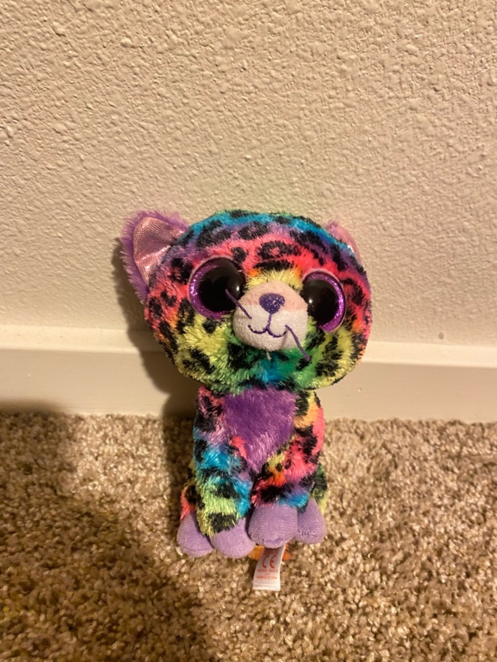 Ty Beanie Boos - TRIXIE the Leopard Justice 6" stuffed animal